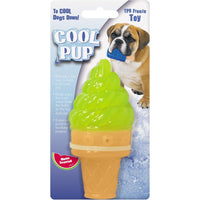 Cool Pup IceCream Cone Toy  - Mini 4-1/2" - Green