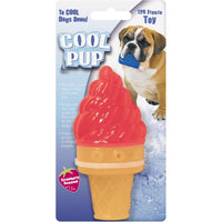 Cool Pup IceCream Cone Toy  - Mini 4-1/2" - Pink
