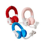 Cosmo Furbabies Headphone Plush Rope Toy Assorted Colors, 1 count-Dog-Cosmo Furbabies-PetPhenom