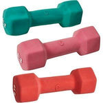 Cosmo Furbabies Latex Squeaker Dumbbell Toy Assorted Colors, 1 count-Dog-Cosmo Furbabies-PetPhenom