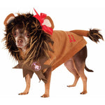 Cowardly Lion Pet Costume-Costumes-Rubies-Medium-PetPhenom