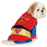 Cuddly Superman Pet Costu-Costumes-Rubies-XS-PetPhenom