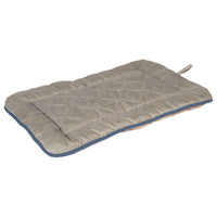 DGS Pet Products Chenille Pet Sleeper Cushion Extra Extra Large Grey/Blue 30" x 48" x 1"