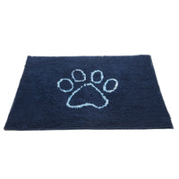 DGS Pet Products Dirty Dog Door Mat Medium Bermuda Blue 31" x 20" x 2"