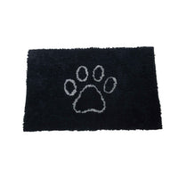 DGS Pet Products Dirty Dog Door Mat Medium Black Hue 31" x 20" x 2"