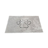 DGS Pet Products Dirty Dog Door Mat Small Silver Grey 23" x 16" x 2"-Dog-DGS Pet Products-PetPhenom