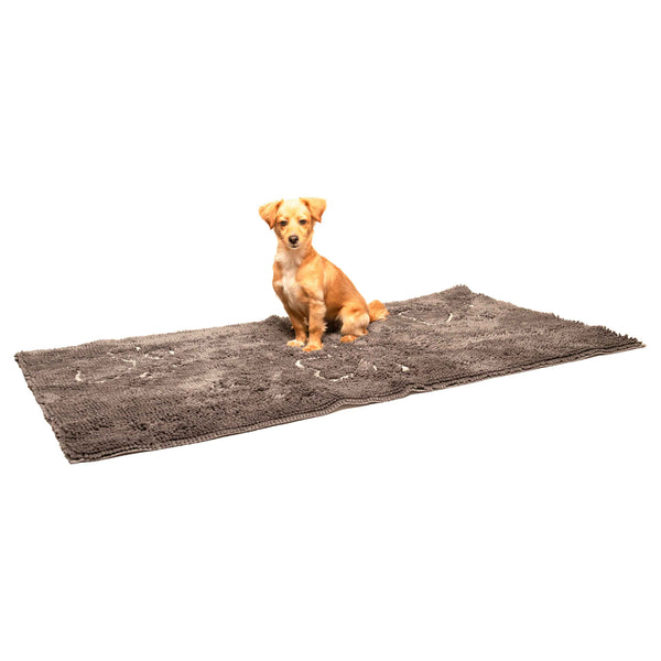 DGS Pet Products Dirty Dog Doormat Runner Misty Grey 60" x 30" x 2"