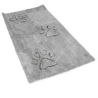 DGS Pet Products Dirty Dog Doormat Runner Silver Grey 60" x 30" x 2"-Home-DGS Pet Products-PetPhenom