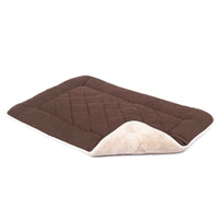 DGS Pet Products Pet Cotton Canvas Sleeper Cushion Large Espresso 23" x 36" x 1"-Dog-DGS Pet Products-PetPhenom