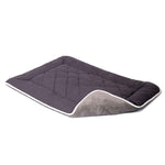 DGS Pet Products Pet Cotton Canvas Sleeper Cushion Small Pebble Grey 19" x 24" x 1"-Dog-DGS Pet Products-PetPhenom