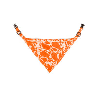 DGS Pet Products Unbugz-It Bandana Large Abstract Orange