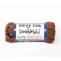 DGS Pet Products Dirty Dog Door Mat Small Brown 23" x 16" x 2"-Dog-DGS Pet Products-PetPhenom