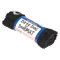 DGS Pet Products Dirty Dog Door Mat Small Black Hue 23" x 16" x 2"-Dog-DGS Pet Products-PetPhenom