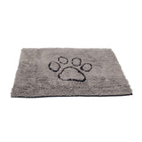 DGS Pet Products Dirty Dog Door Mat Small Grey 23" x 16" x 2"-Dog-DGS Pet Products-PetPhenom