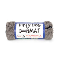 DGS Pet Products Dirty Dog Door Mat Small Grey 23" x 16" x 2"-Dog-DGS Pet Products-PetPhenom