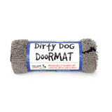 DGS Pet Products Dirty Dog Door Mat Small Grey 23" x 16" x 2"-Dog-DGS Pet Products-PetPhenom