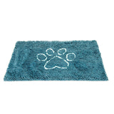 DGS Pet Products Dirty Dog Door Mat Small Pacific Blue 23" x 16" x 2"-Dog-DGS Pet Products-PetPhenom