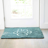 DGS Pet Products Dirty Dog Door Mat Small Pacific Blue 23" x 16" x 2"-Dog-DGS Pet Products-PetPhenom