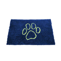 DGS Pet Products Dirty Dog Door Mat Small Marine/Lime Green 23" x 16" x 2"-Dog-DGS Pet Products-PetPhenom