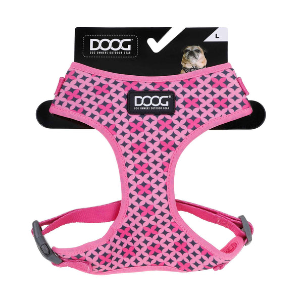 DOOG Neoflex Dog Harness Toto Medium Pink