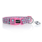 DOOG Neoprene Dog Collar Luna Extra Small Pink/Blue-Dog-DOOG-PetPhenom