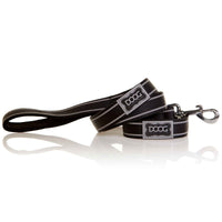 DOOG Neoprene Dog Leash Lassie Large Black-Dog-DOOG-PetPhenom