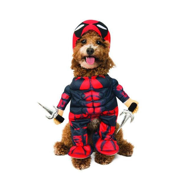 Deadpool Pet Costume-Costumes-Rubies-Small-PetPhenom