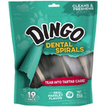Dingo Dental Spirals Fresh Breath Dog Treats, 19 count-Dog-Dingo-PetPhenom