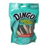 Dingo Dental Spirals Fresh Breath Dog Treats, Regular - 15 Pack-Dog-Dingo-PetPhenom