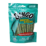 Dingo Dental Sticks for Tartar Control (No Chinese Sourced Ingredients), 30 Pack (6" Sticks)-Dog-Dingo-PetPhenom