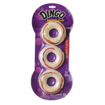 Dingo Ringo-o-o Meat & Rawhide Chew, 2.75" (3 Pack)-Dog-Dingo-PetPhenom