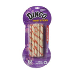 Dingo Twist Sticks Rawhide Chew with Chicken in the Middle, 6" Long (10 Pack)-Dog-Dingo-PetPhenom