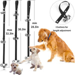 Dog Doorbells for Door Knob, Adjustable and Durable, for Short and Tall Dogs-Luckyiren - B07JNM8PYW-Black-PetPhenom
