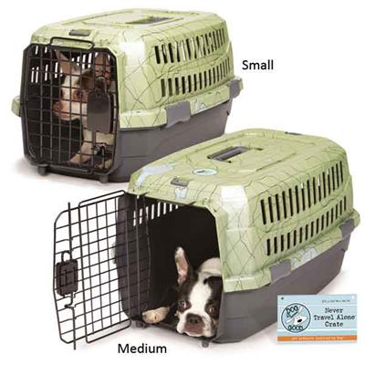 Dog is Good® Dog is Good Never Travel Alone Crate -Small-Dog-Dog is Good-PetPhenom