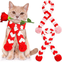 Dog or Cat Scarf, 3 Styles, 3 Pieces-Daosenwang - B09N1GDDGR-PetPhenom