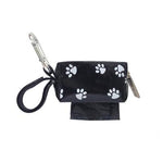 Doggie Walk Bags Designer Duffle - Black Paw - Black/Unscented - 1 Roll-Dog-Doggie Walk Bags-PetPhenom