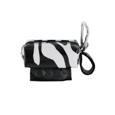 Doggie Walk Bags Designer Duffle - Zebra - Black/Unsented - 1 Roll-Dog-Doggie Walk Bags-PetPhenom