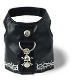 Doggles® Biker Harness Vest - Black -XSmall-Dog-Doggles®-PetPhenom