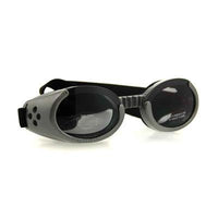 Doggles Gray ILS Doggles with Smoke Lens & Straps - Large-Dog-Doggles®-PetPhenom