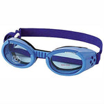 Doggles ILS Shiny Blue Frame with Blue Lens Dog Goggles-Dog-Doggles-Medium-PetPhenom