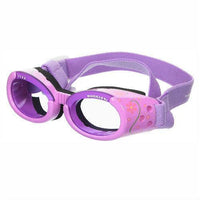 Doggles ILS Small Lilac Flower Frame with Purple Lens Dog Goggles-Dog-Doggles-Small-PetPhenom