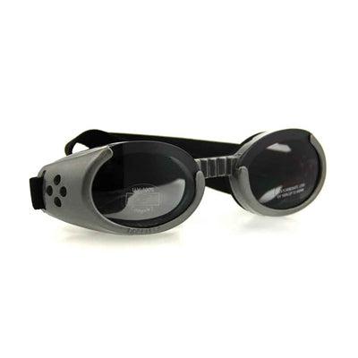 Doggles® Gray ILS Doggles with Smoke Lens & Straps -Small-Dog-Doggles®-PetPhenom