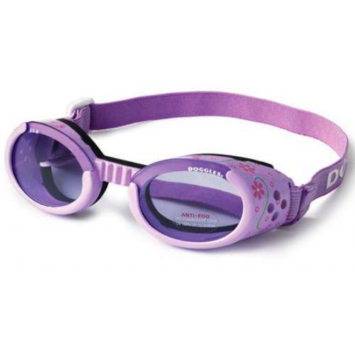 Doggles® Lilac Doggles ILS with Flowers & Purple Lens -Medium-Dog-Doggles®-PetPhenom