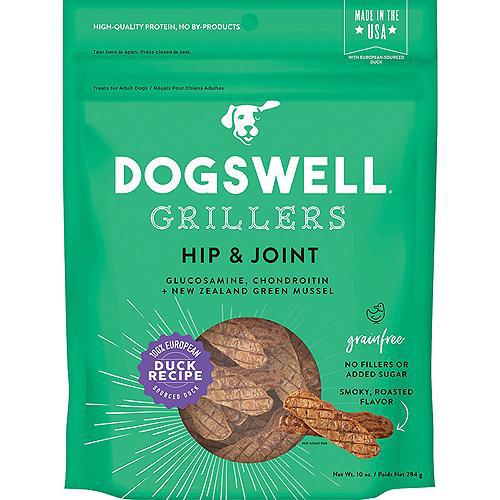 Dogswell Grillers Hip & Joint Duck Recipe Grain-Free Dog Treats 10oz-Dog-DOGSWELL-PetPhenom