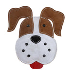 Doog Country Tails Brown/White Face Dog Chew Toy White/Brown 7.48" x 1.18" x 6.29"