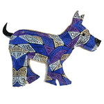 Doog Outback Tails Desert Dog Chew Toy Molly Blue/Purple/White/Beige