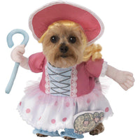Dp - Bo Peep Pet Costume-Costumes-Rubies-Small-PetPhenom