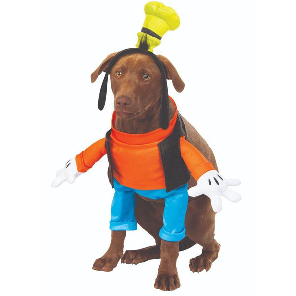 Dp Goofy Pet Costume-Costumes-Rubies-Small-PetPhenom