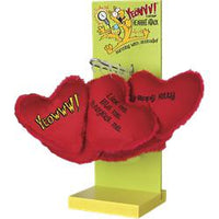 Duckyworld Yeowww! Display Stand with 12 ct. Hearrrt Attack (Assorted)-Cat-DuckyWorld Yeowww!-PetPhenom