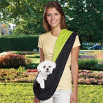 EaEast Side Collection Reversible Sling Dog Carriers -Black / Green-Dog-East Side Collection-PetPhenom